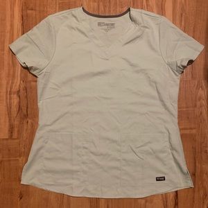 Mint Green Greys Anatomy Scrub Top